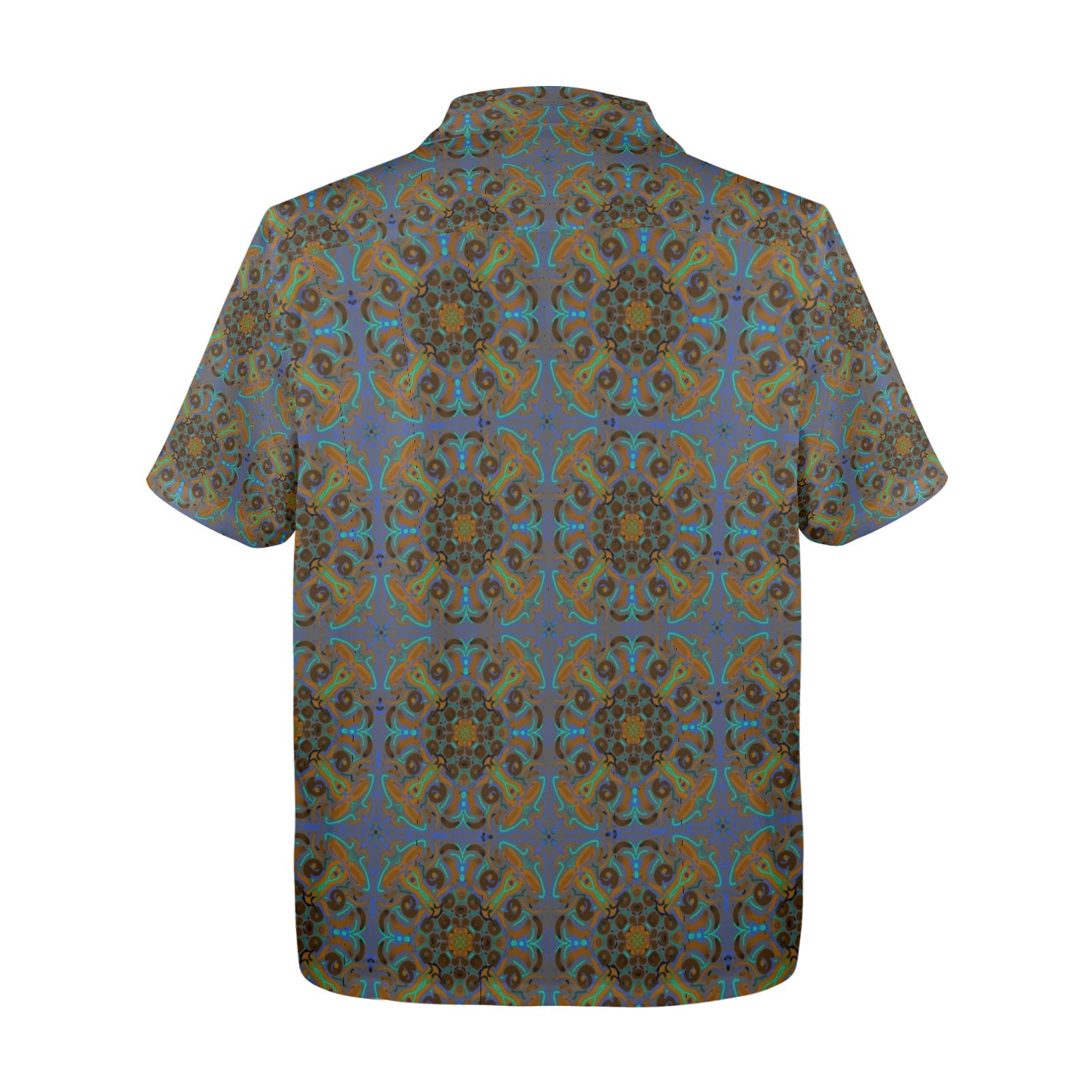 Men's All Over Print Hawaiian Shirt Made In USA Ships to USA Only