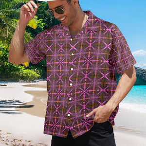 Men's All Over Print Hawaiian Shirt Made In USA Ships to USA Only