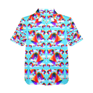 Men's All Over Print Hawaiian Shirt Made In USA Ships to USA Only