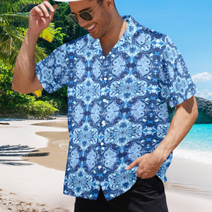 Men's All Over Print Hawaiian Shirt Made In USA Ships to USA Only updated