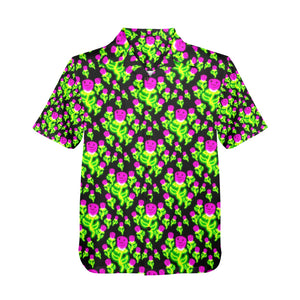 Men's All Over Print Hawaiian Shirt Made In USA Ships to USA Only