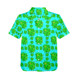 Men's All Over Print Hawaiian Shirt Made In USA Ships to USA Only