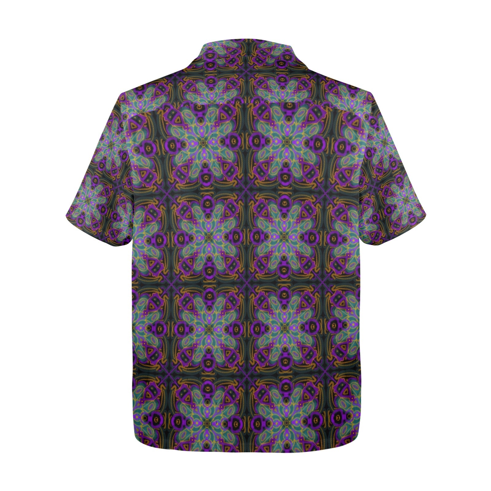 Men's All Over Print Hawaiian Shirt Made In USA Ships to USA Only