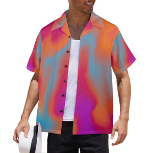 Men's All Over Print Hawaiian Shirt Made In USA Ships to USA Only