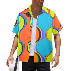 Men's All Over Print Hawaiian Shirt Made In USA Ships to USA Only