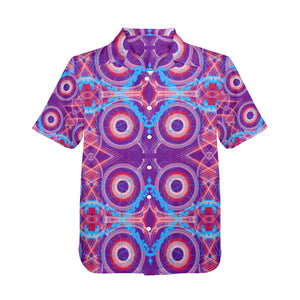 Men's All Over Print Hawaiian Shirt Made In USA Ships to USA Only