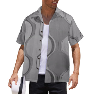 Men's All Over Print Hawaiian Shirt Made In USA Ships to USA Only