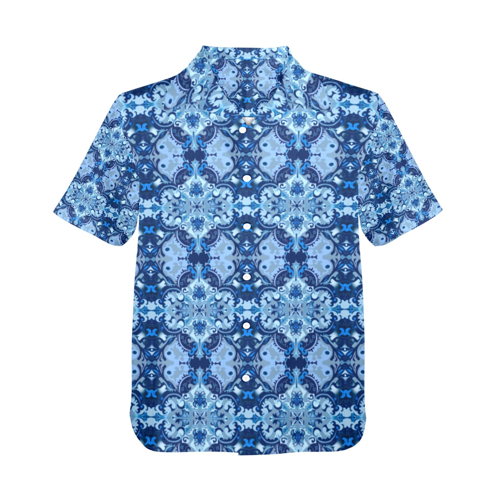 Men's All Over Print Hawaiian Shirt Made In USA Ships to USA Only updated
