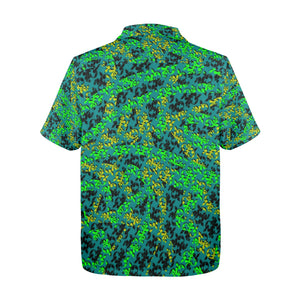 Men's All Over Print Hawaiian Shirt Made In USA Ships to USA Only