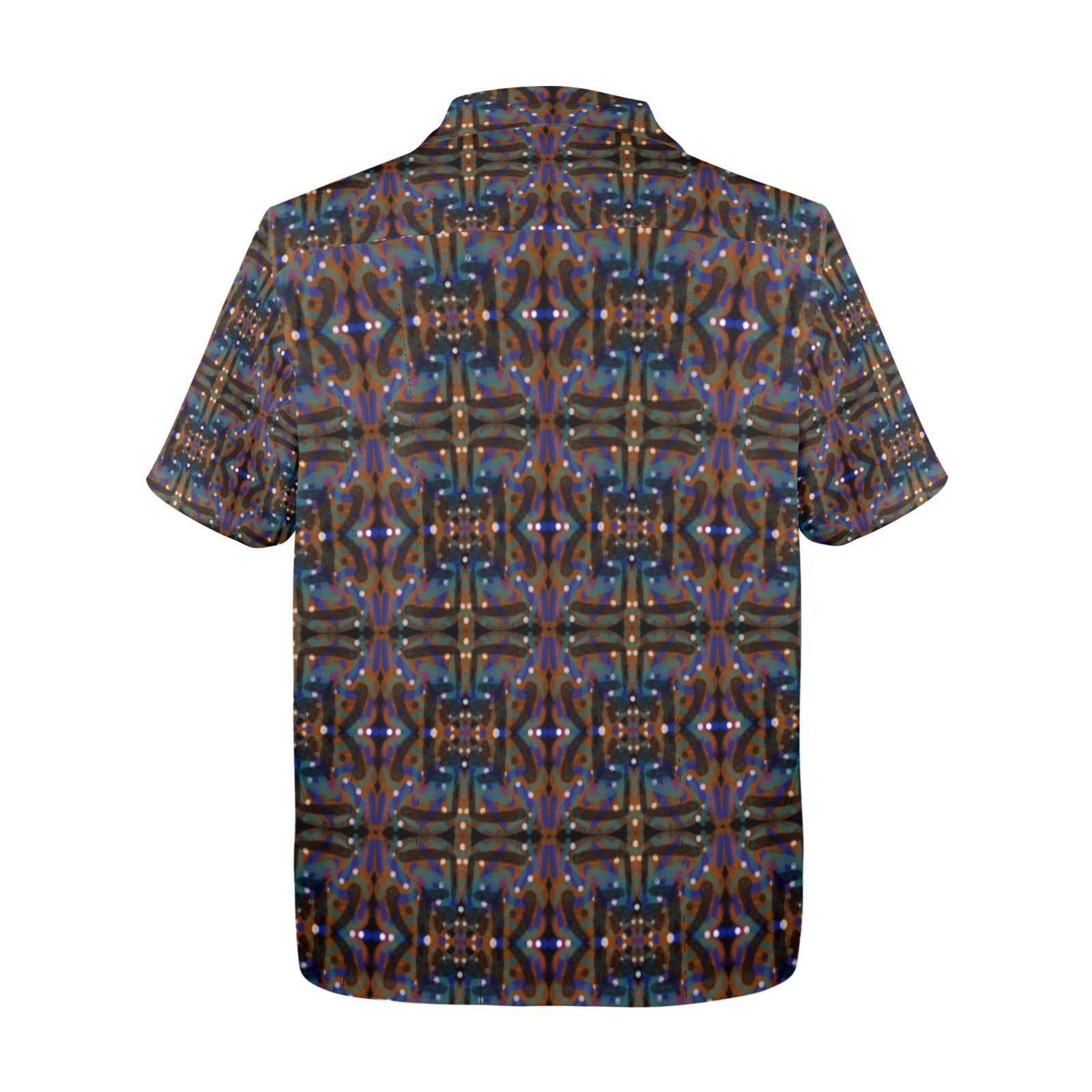 Men's All Over Print Hawaiian Shirt Made In USA Ships to USA Only