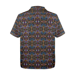 Men's All Over Print Hawaiian Shirt Made In USA Ships to USA Only