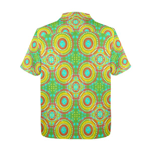 Men's All Over Print Hawaiian Shirt Made In USA Ships to USA Only