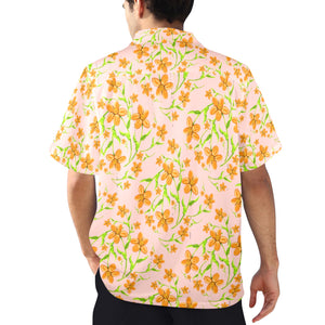 Men's All Over Print Hawaiian Shirt Made In USA Ships to USA Only