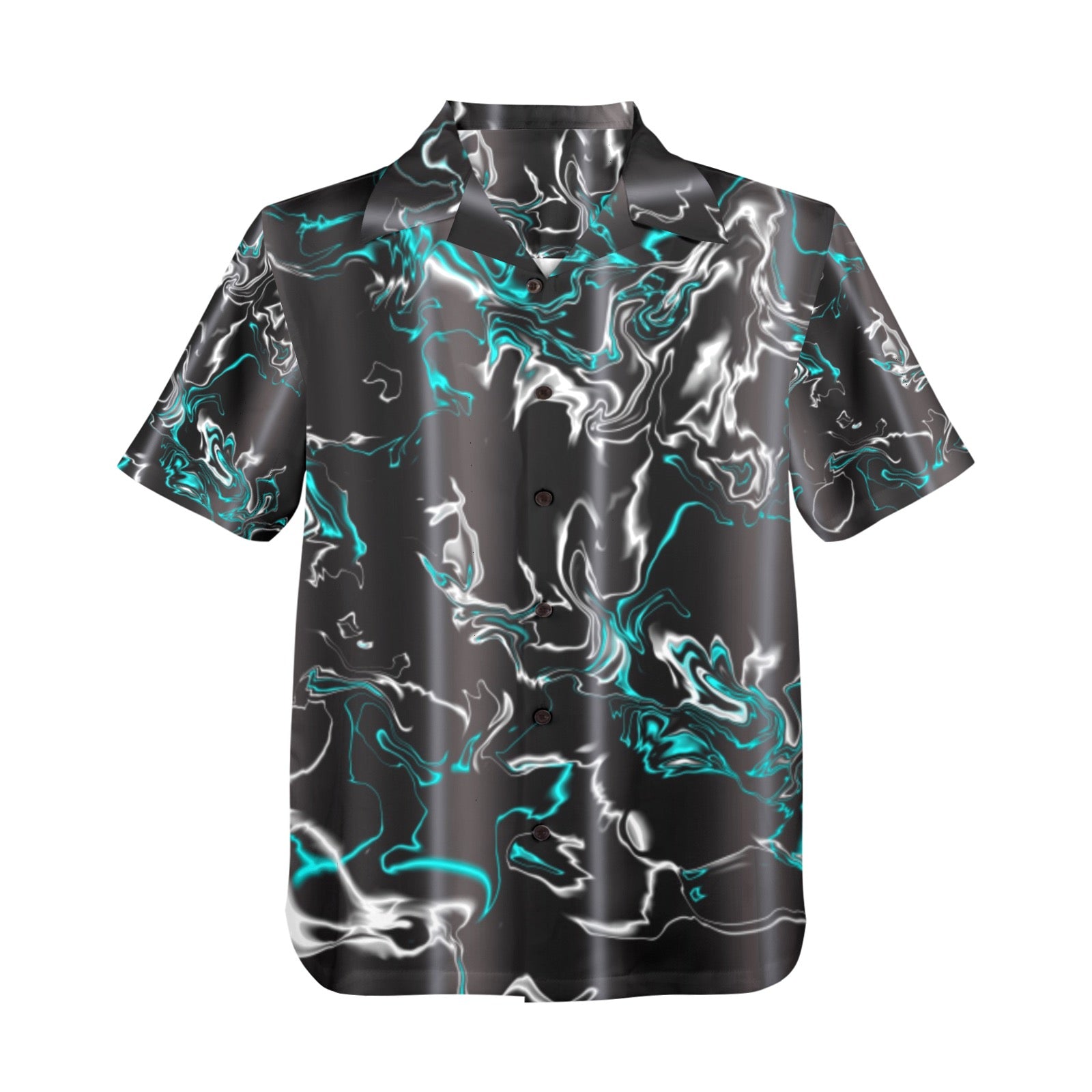 Men's All Over Print Hawaiian Shirt Made In USA Ships to USA Only