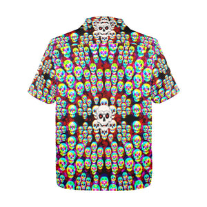 Men's All Over Print Hawaiian Shirt Made In USA Ships to USA Only