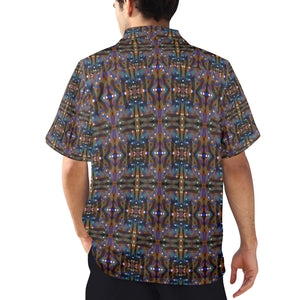 Men's All Over Print Hawaiian Shirt Made In USA Ships to USA Only