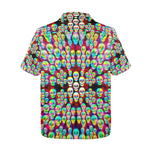 Men's All Over Print Hawaiian Shirt Made In USA Ships to USA Only