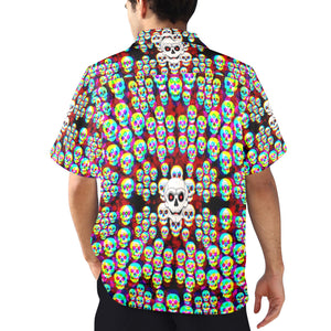 Men's All Over Print Hawaiian Shirt Made In USA Ships to USA Only