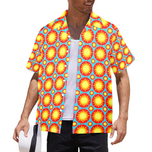 Men's All Over Print Hawaiian Shirt Made In USA Ships to USA Only