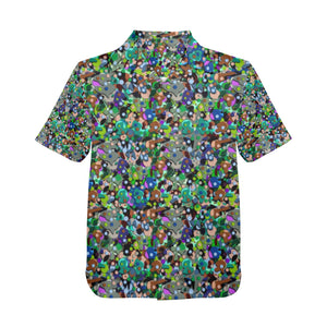 Men's All Over Print Hawaiian Shirt Made In USA Ships to USA Only
