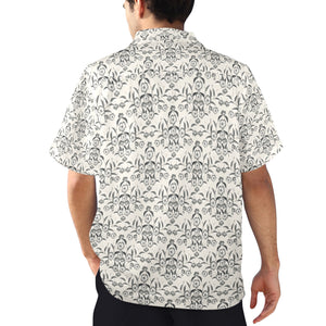 Men's All Over Print Hawaiian Shirt Made In USA Ships to USA Only