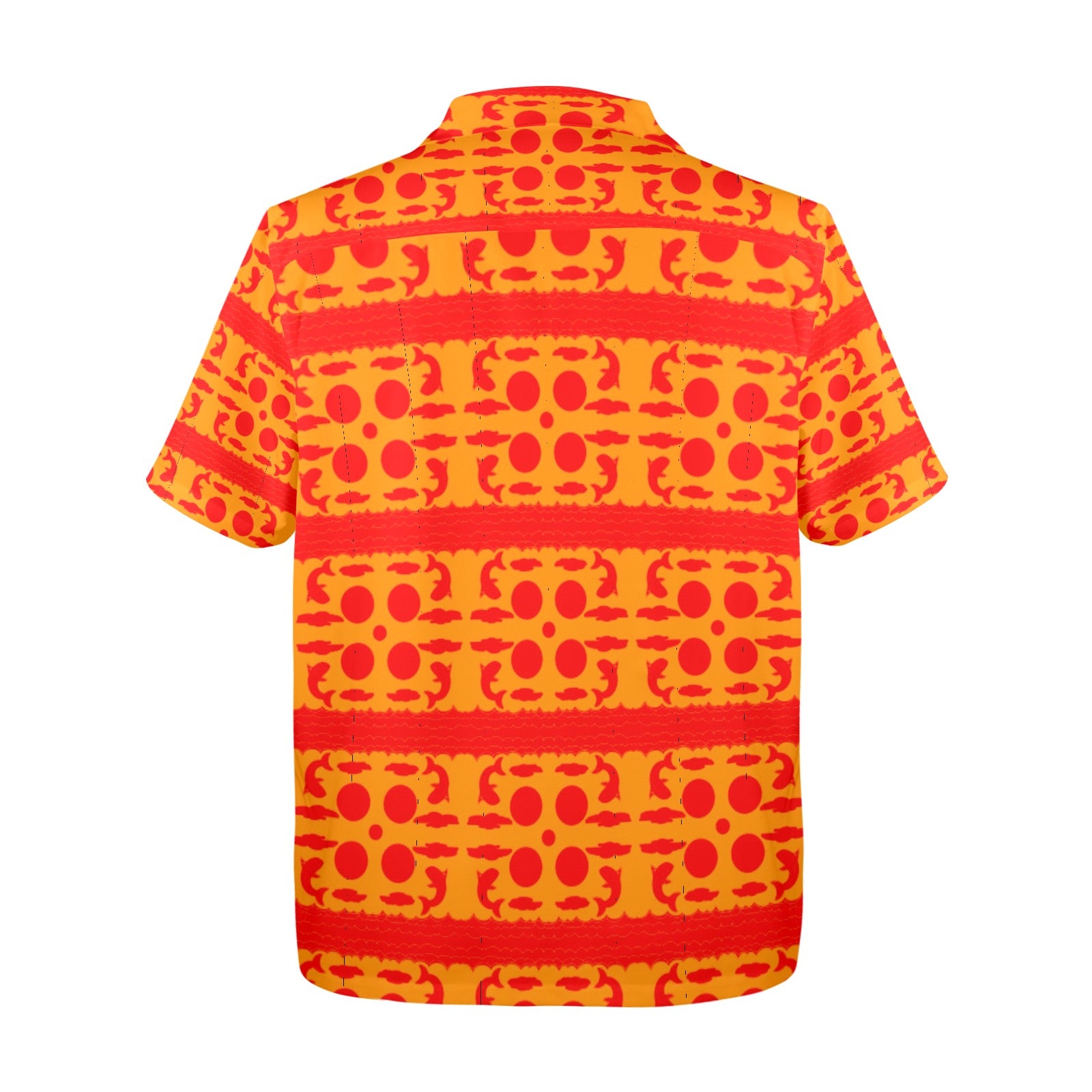 Men's All Over Print Hawaiian Shirt Made In USA Ships to USA Only