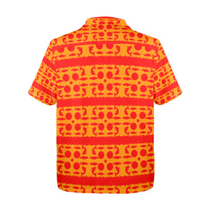 Men's All Over Print Hawaiian Shirt Made In USA Ships to USA Only