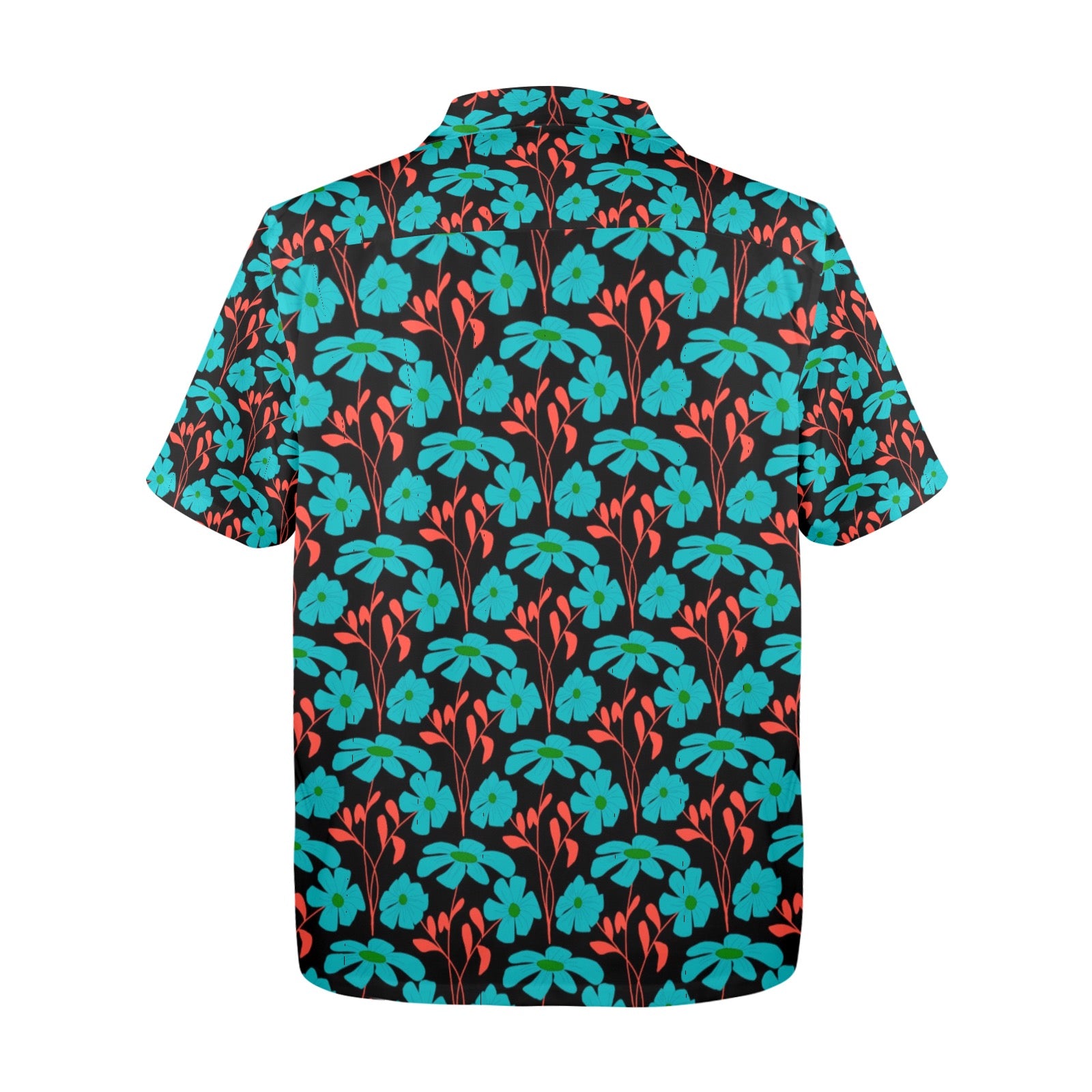 Men's All Over Print Hawaiian Shirt Made In USA Ships to USA Only