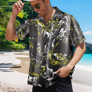 Men's All Over Print Hawaiian Shirt Made In USA Ships to USA Only