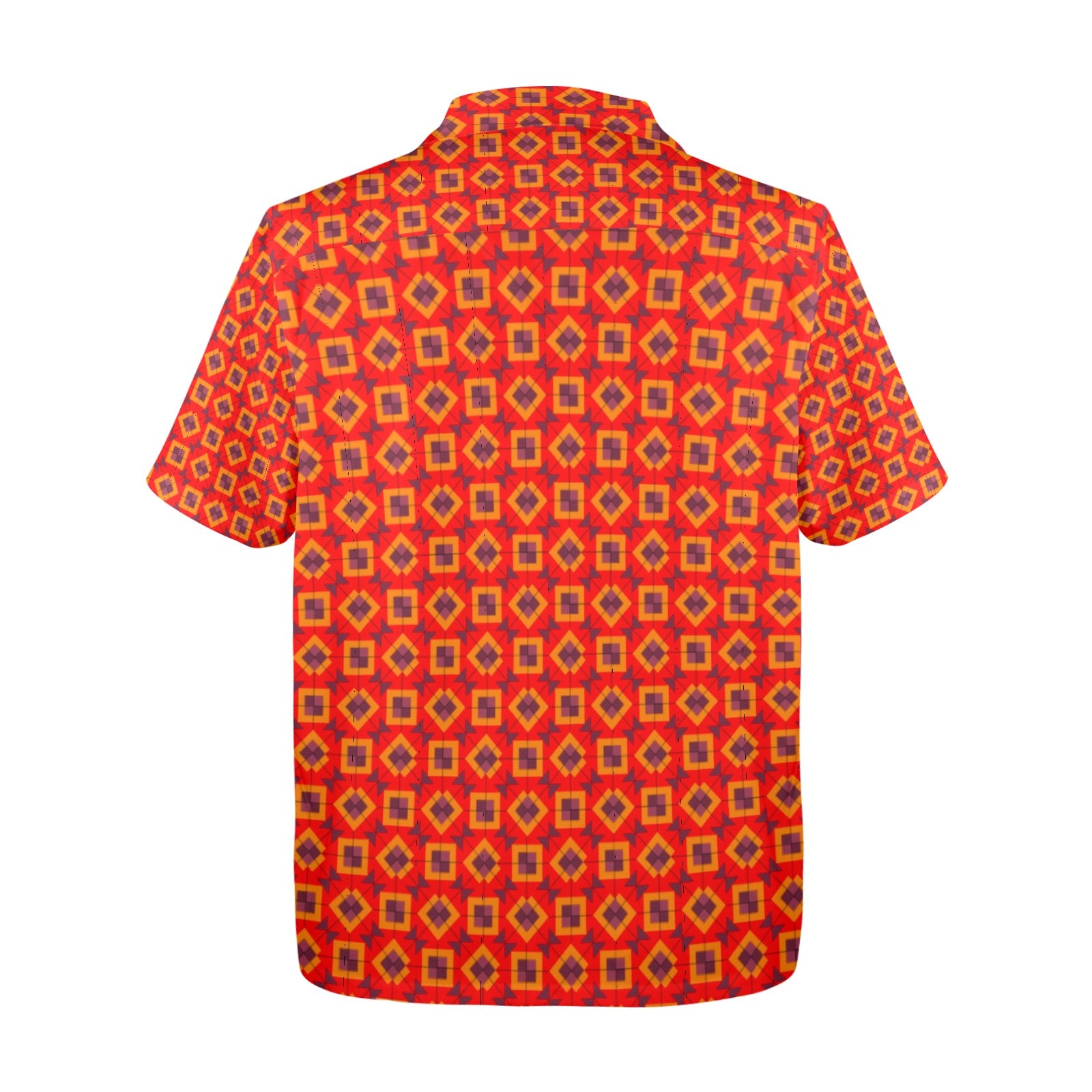 Men's All Over Print Hawaiian Shirt Made In USA Ships to USA Only