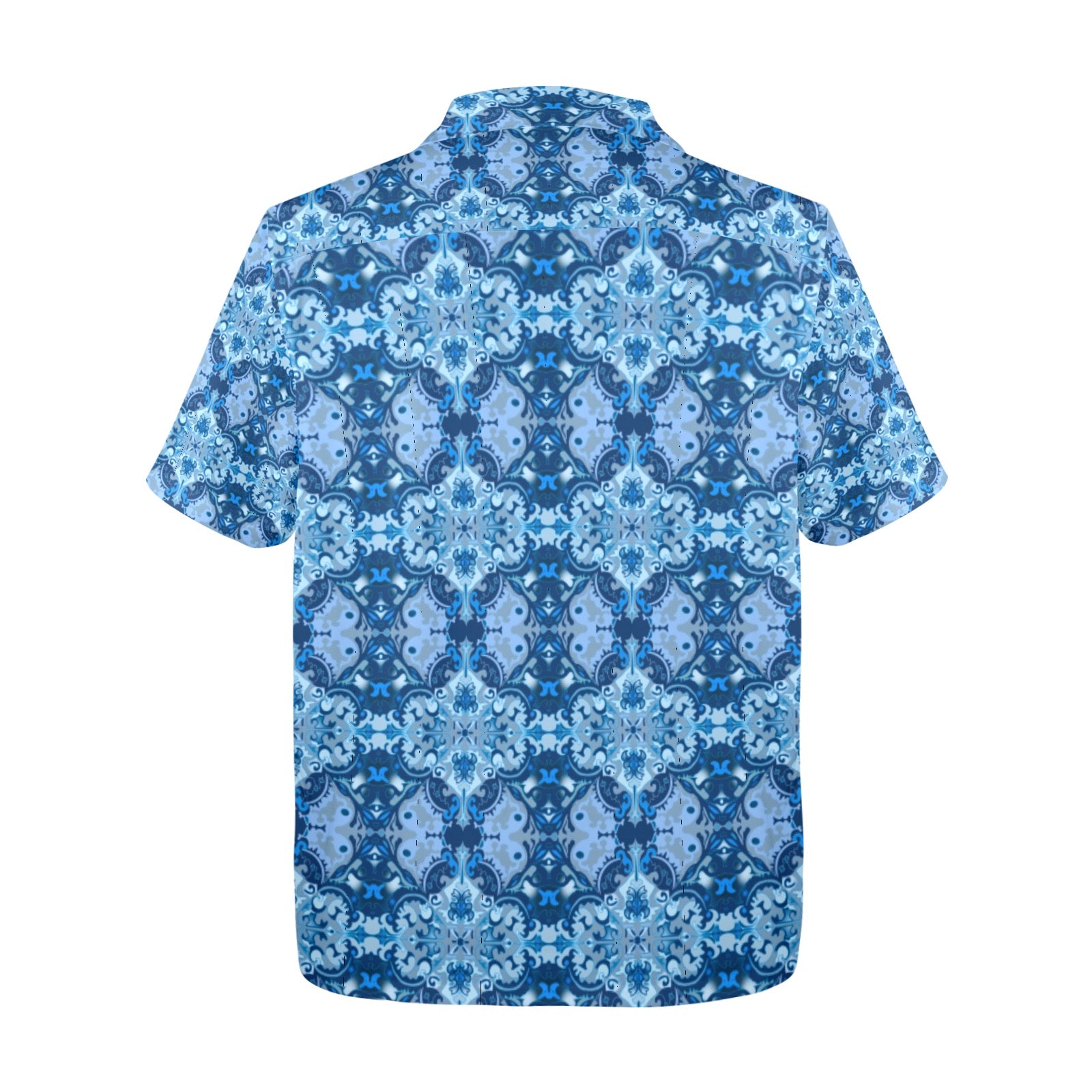 Men's All Over Print Hawaiian Shirt Made In USA Ships to USA Only