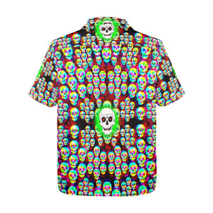 Men's All Over Print Hawaiian Shirt Made In USA Ships to USA Only
