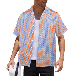 Men's All Over Print Hawaiian Shirt Made In USA Ships to USA Only Updated
