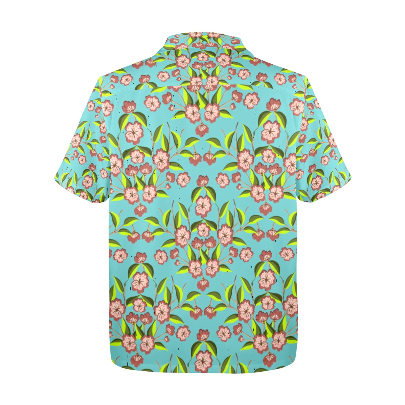 Men's All Over Print Hawaiian Shirt Made In USA Ships to USA Only
