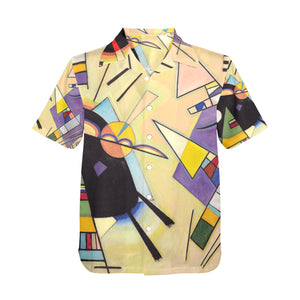 Men's All Over Print Hawaiian Shirt Made In USA Ships to USA Only