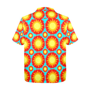 Men's All Over Print Hawaiian Shirt Made In USA Ships to USA Only