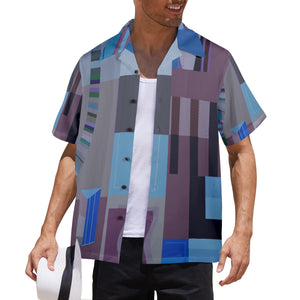 Men's All Over Print Hawaiian Shirt Made In USA Ships to USA Only