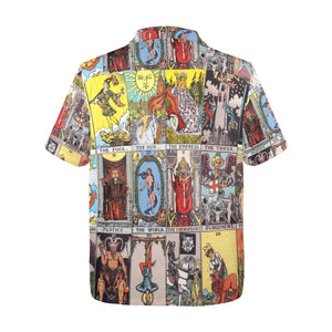 Men's All Over Print Hawaiian Shirt Made In USA Ships to USA Only