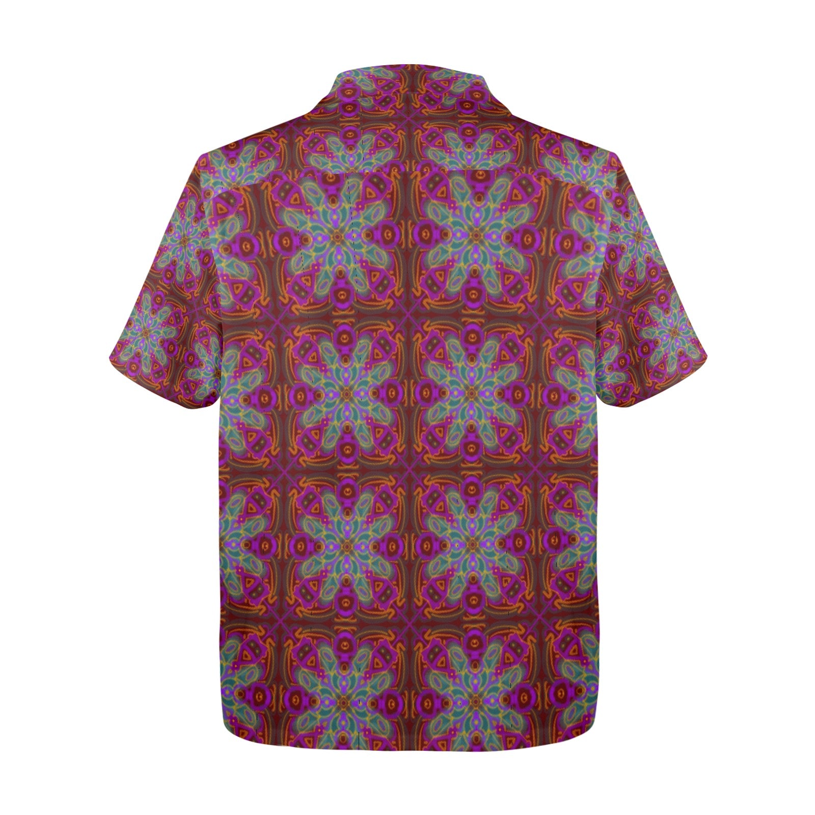 Men's All Over Print Hawaiian Shirt Made In USA Ships to USA Only