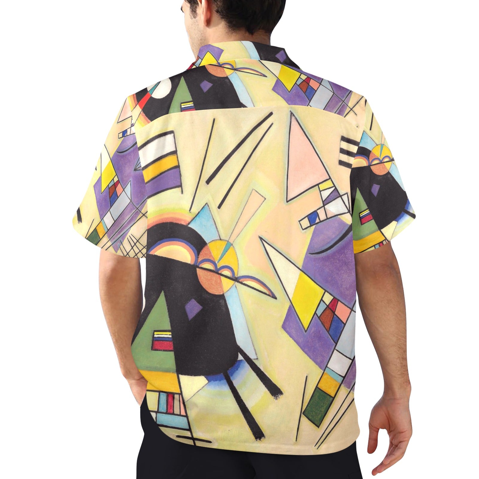 Men's All Over Print Hawaiian Shirt Made In USA Ships to USA Only