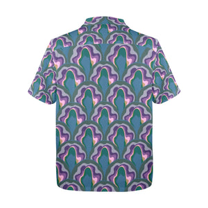 Men's All Over Print Hawaiian Shirt Made In USA Ships to USA Only