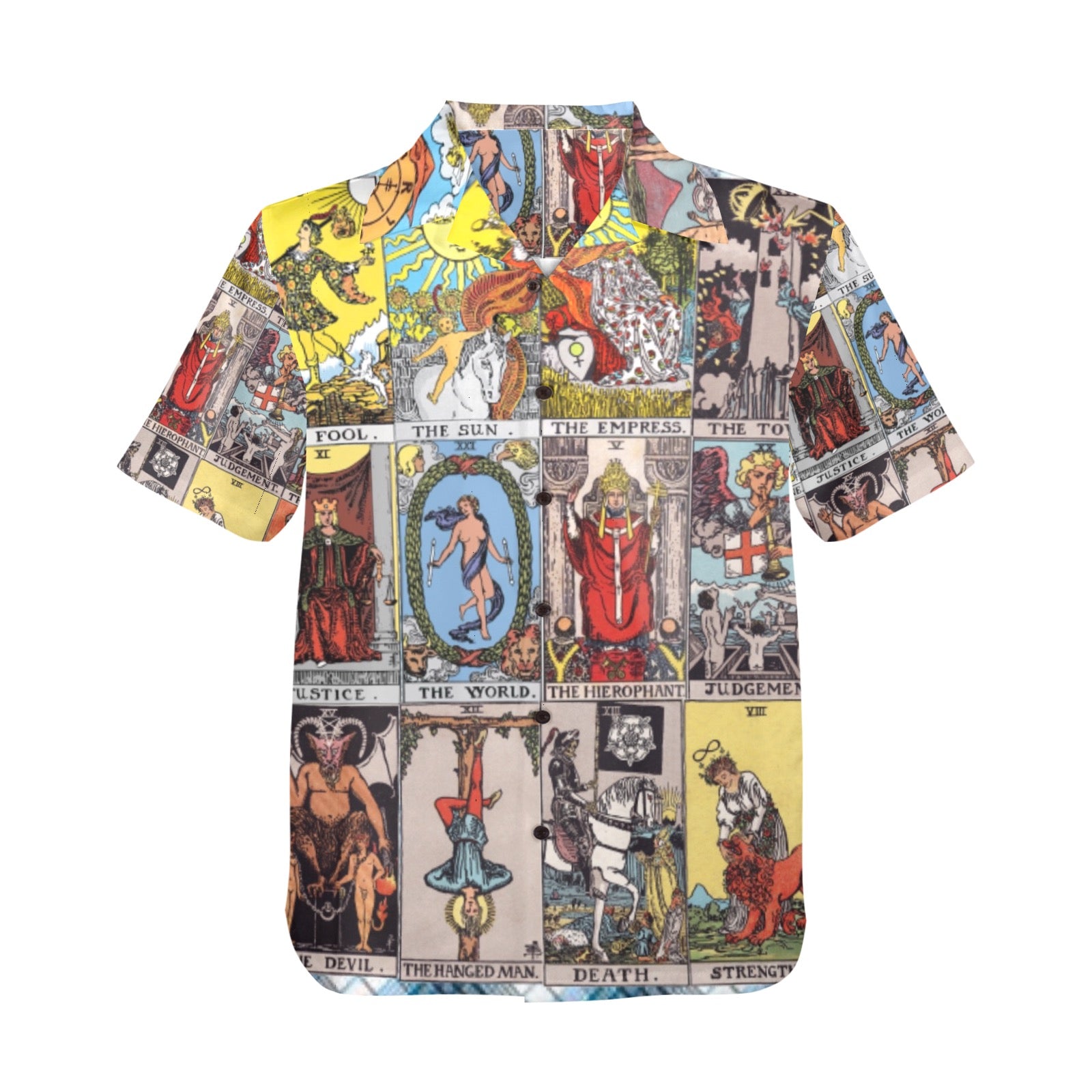 Men's All Over Print Hawaiian Shirt Made In USA Ships to USA Only
