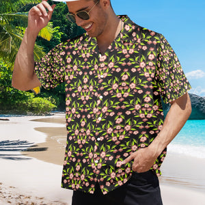 Men's All Over Print Hawaiian Shirt Made In USA Ships to USA Only