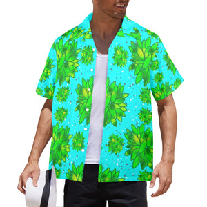 Men's All Over Print Hawaiian Shirt Made In USA Ships to USA Only
