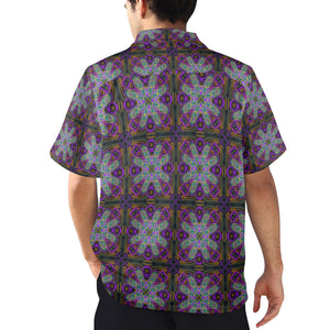 Men's All Over Print Hawaiian Shirt Made In USA Ships to USA Only