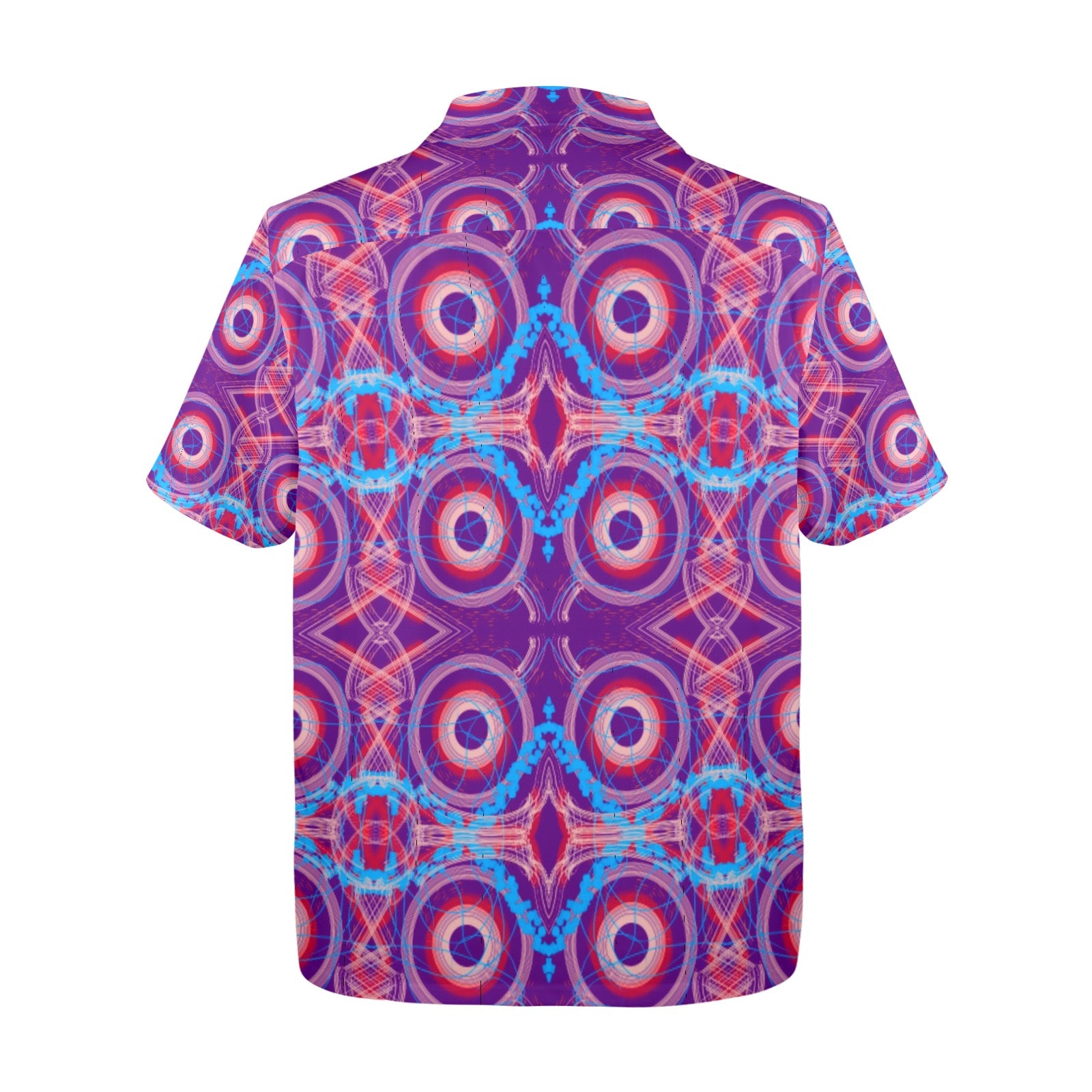 Men's All Over Print Hawaiian Shirt Made In USA Ships to USA Only