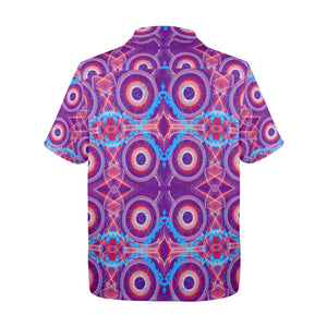 Men's All Over Print Hawaiian Shirt Made In USA Ships to USA Only