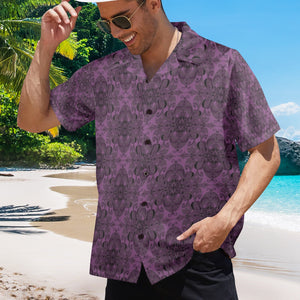 Men's All Over Print Hawaiian Shirt Made In USA Ships to USA Only