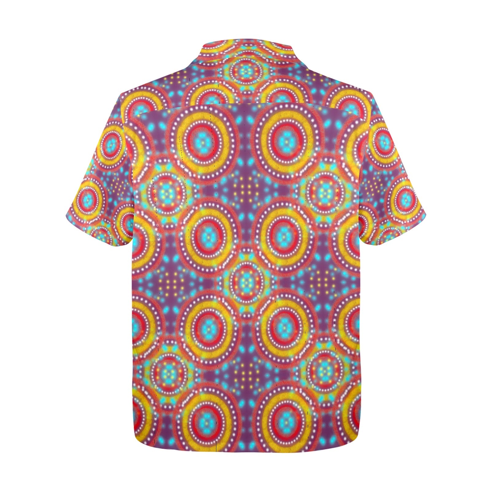 Men's All Over Print Hawaiian Shirt Made In USA Ships to USA Only
