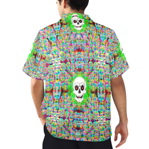 Men's All Over Print Hawaiian Shirt Made In USA Ships to USA Only